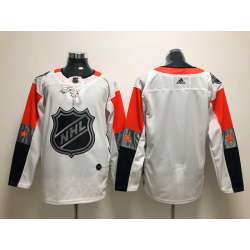 2018 NHL All Star Blank White Adidas Game Pacific Division Player Jersey