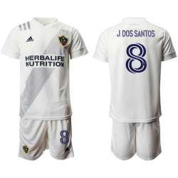 2020-21 Los Angeles Galaxy 8 J.DOS SANTOS Home Soccer Jersey