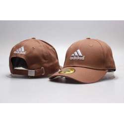Adidas Fresh Logo Brown Adjustable Peaked Hat YPMY