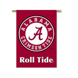 Alabama Crimson Tide Roll Tide Banner 28x40 2 Sided BSI - Special Order