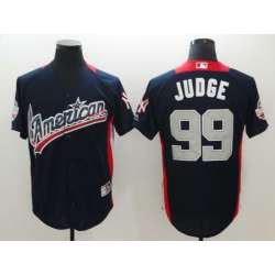 American League 99 Aaron Judge Navy 2018 MLB All Star Game Home Run Derby Jersey