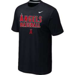 Anaheim Angels 2014 Home Practice T-Shirt - Black