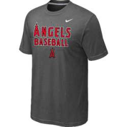 Anaheim Angels 2014 Home Practice T-Shirt - Dark Grey