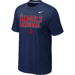 Anaheim Angels 2014 Home Practice T-Shirt - Dark blue