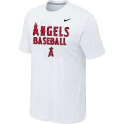 Anaheim Angels 2014 Home Practice T-Shirt - White