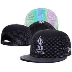 Angels Fresh Logo Black Adjustable Hat GS