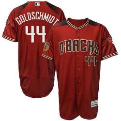 Arizona Diamondbacks #44 Paul Goldschmidt Red Brick Flexbase Stitched Jersey DingZhi