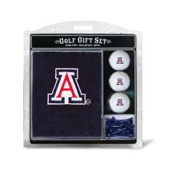 Arizona Wildcats Golf Gift Set with Embroidered Towel