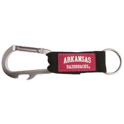 Arkansas Razorbacks Carabiner Keychain - Special Order