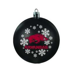 Arkansas Razorbacks Ornament Shatterproof Ball Special Order