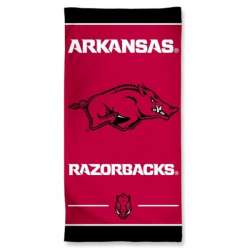 Arkansas Razorbacks Towel 30x60 Beach Style