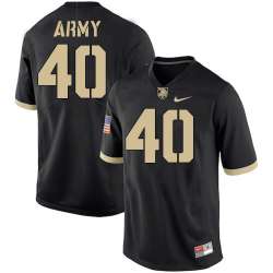 Army Black Knights 40 Andy Davidson Black College Football Jersey Dzhi