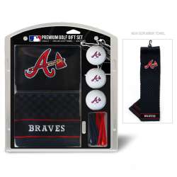 Atlanta Braves Golf Gift Set with Embroidered Towel - Special Order