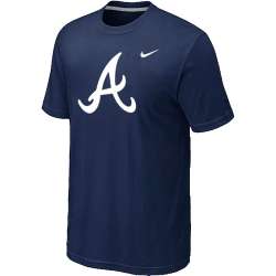 Atlanta Braves Heathered Nike D.Blue Blended T-Shirt