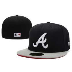 Atlanta Braves MLB Fitted Stitched Hats LXMY (4)