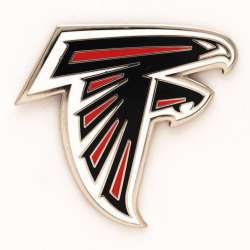 Atlanta Falcons Collector Pin Jewelry Card
