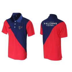 Atlanta Falcons Printed Team Logo 2015 Nike Polo Shirt (2)