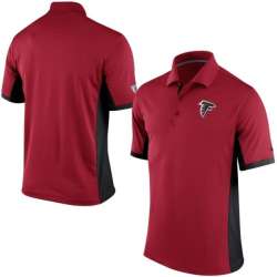 Atlanta Falcons Team Logo Red Polo Shirt
