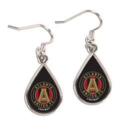 Atlanta United FC Earrings Tear Drop Style