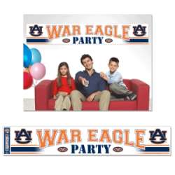 Auburn Tigers Banner 12x65 Party Style CO