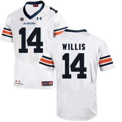 Auburn Tigers #14 Malik Willis White College Football Jersey DingZhi
