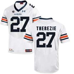 Auburn Tigers #27 Robenson Therezie White College Football Jersey DingZhi