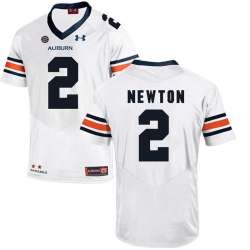Auburn Tigers #2 Cam Newton White College Football Jersey DingZhi