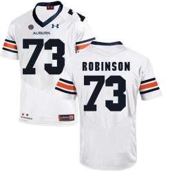 Auburn Tigers #73 Greg Robinson White College Football Jersey DingZhi
