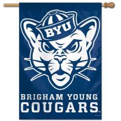 BYU Cougars Banner 28x40 Vertical