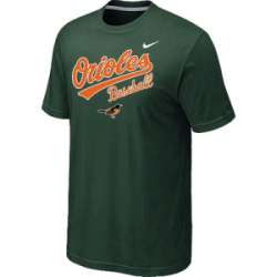 Baltimore Orioles 2014 Home Practice T-Shirt - Dark Green