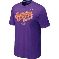 Baltimore Orioles 2014 Home Practice T-Shirt - Purple