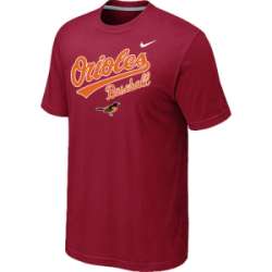 Baltimore Orioles 2014 Home Practice T-Shirt - Red
