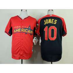 Baltimore Orioles #10 Adam Jones 2014 All Star Red Jerseys