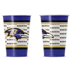 Baltimore Ravens Disposable Paper Cups