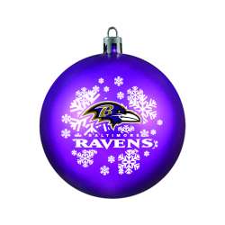 Baltimore Ravens Ornament Shatterproof Ball Special Order
