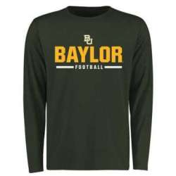 Baylor Bears Custom Sport Wordmark Long Sleeve WEM T-Shirt - Green