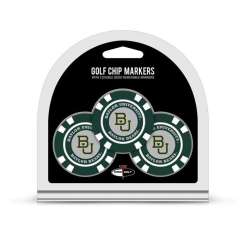 Baylor Bears Golf Chip with Marker 3 Pack