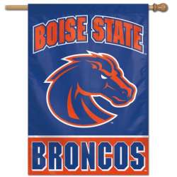 Boise State Broncos Banner 28x40 Vertical - Special Order