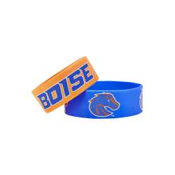 Boise State Broncos Bracelets - 2 Pack Wide
