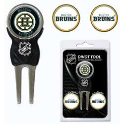 Boston Bruins Golf Divot Tool with 3 Markers
