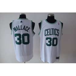 Boston Celtics #30 Rasheed Wallace White Jerseys