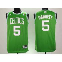 Boston Celtics #5 Garnett Green Jerseys