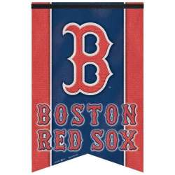 Boston Red Sox Banner 17x26 Pennant Style Premium Felt
