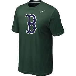 Boston Red Sox Heathered Nike D.Green Blended T-Shirt