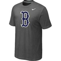 Boston Red Sox Heathered Nike D.Grey Blended T-Shirt