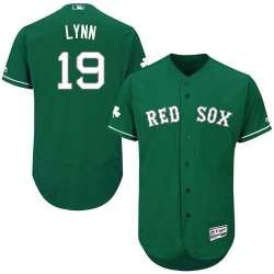 Boston Red Sox #19 Fred Lynn Green Celtic Flexbase Stitched Jersey DingZhi