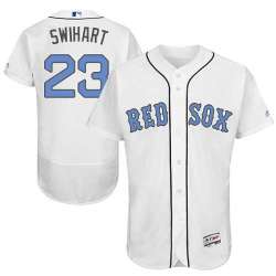 Boston Red Sox #23 Blake Swihart White Father's Day Flexbase Stitched Jersey DingZhi