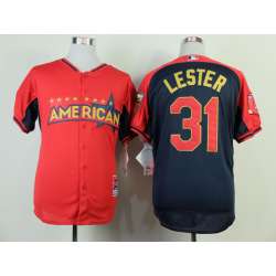 Boston Red Sox #31 Jon Lester 2014 All Star Red Jerseys