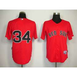 Boston Red Sox #34 David Ortiz Red Jerseys