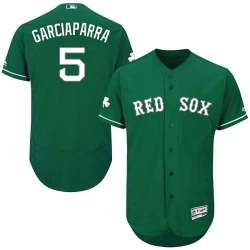 Boston Red Sox #5 Nomar Garciaparra Green Celtic Flexbase Stitched Jersey DingZhi